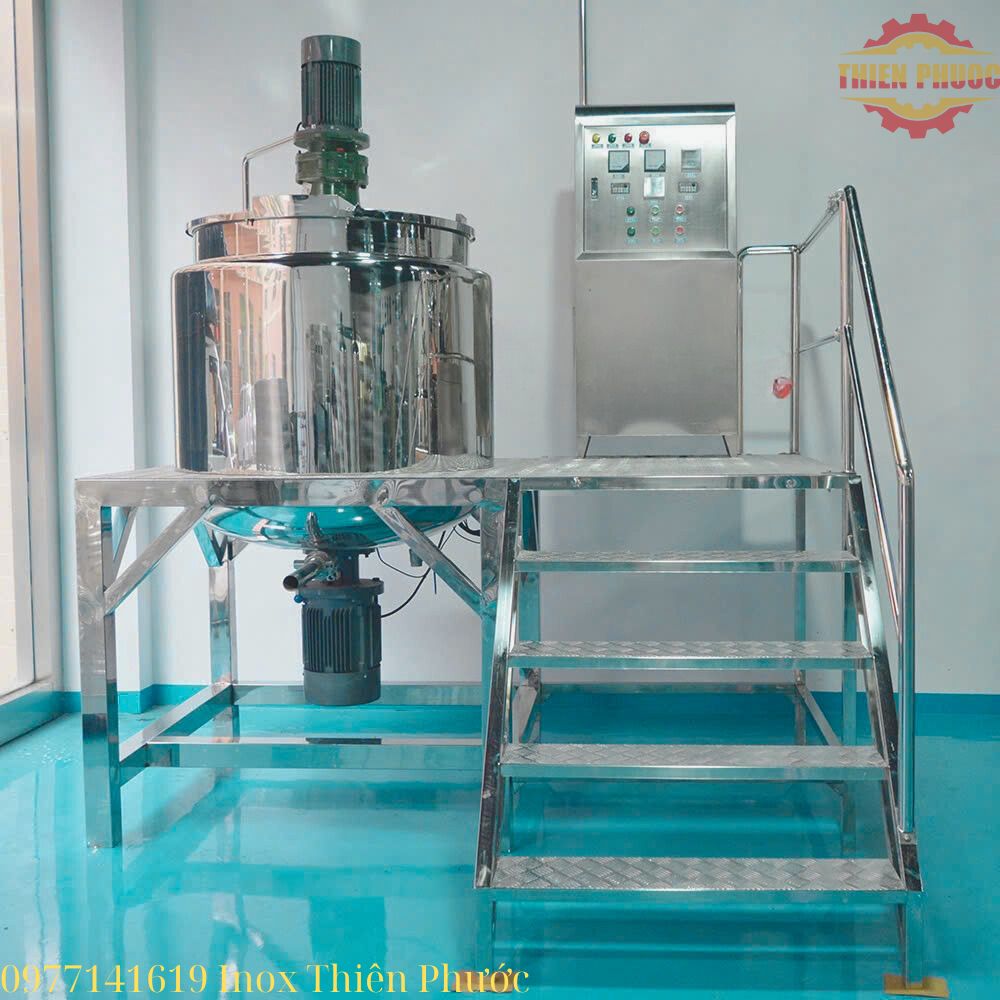 bồn inox khuấy
